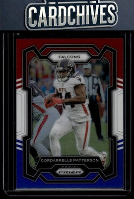 Cordarrelle Patterson 2023 Panini Prizm #12 Red White and Blue