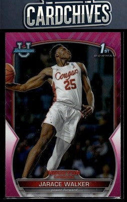 Jarace Walker 2022-23 Bowman University Chrome #14 Pink