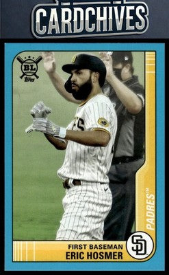 Eric Hosmer 2021 Topps Big League #213 Electric Blue