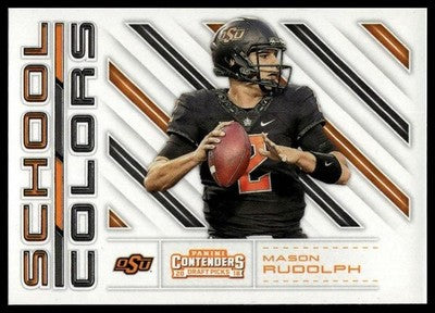 Mason Rudolph 2018 Panini Contenders Draft Picks #11 School Colors