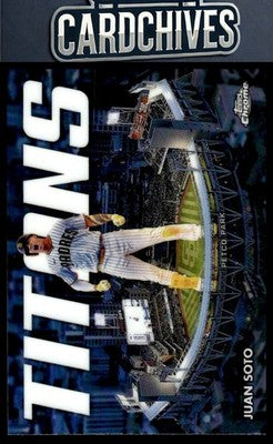 Juan Soto 2023 Topps Chrome #CT-6 Titans