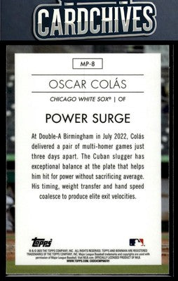 Oscar Colas 2023 Bowman #MP-8 Modern Prospects