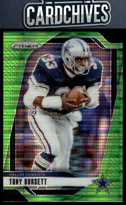 Tony Dorsett 2024 Panini Prizm #81 Neon Green Pulsar