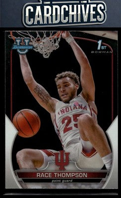 Race Thompson 2022-23 Bowman University Chrome #65