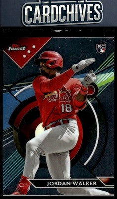 Jordan Walker 2023 Finest #60 Rookie RC