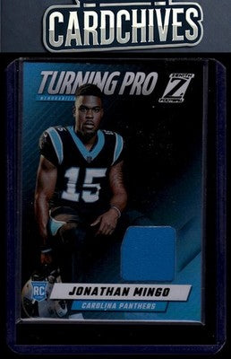Jonathan Mingo 2023 Panini Zenith #TPM-JMO Turning Pro Memorabilia MEM