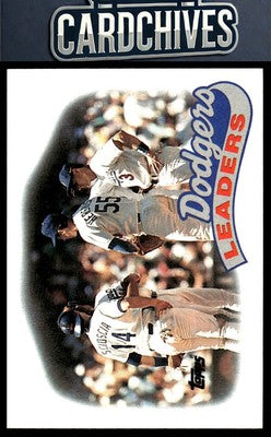 Dodgers Leaders 1989 Topps #669