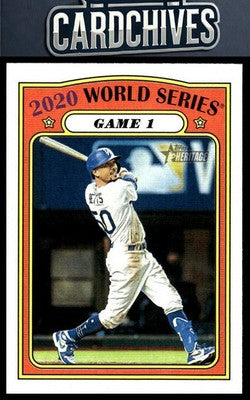 2020 World Series Game 2021 Topps Heritage #26