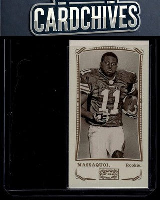 Mohamed Massaquoi 2009 Topps Mayo #197 Mini Gold Rookie RC
