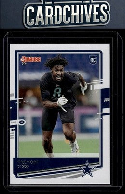 Trevon Diggs 2020 Donruss #260 Rookie RC