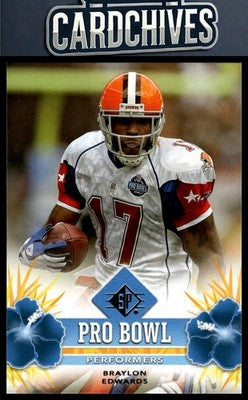 Braylon Edwards 2008 SP Authentic #PBP-7 Pro Bowl Performers