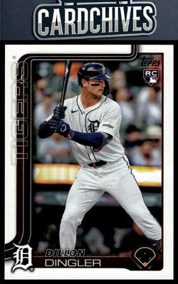 Dillon Dingler 2025 Topps #126 Rookie RC