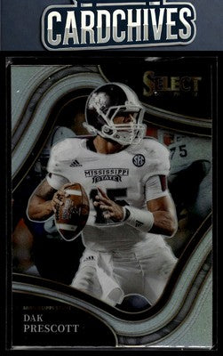 Dak Prescott 2022 Panini Select Draft Picks #134 Silver Prizm