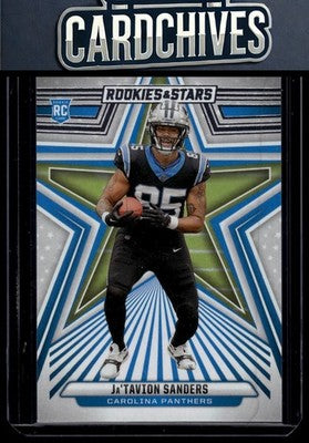 Ja'Tavion Sanders 2024 Panini Rookies & Stars #144 Rookie RC