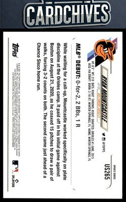 Ryan Mountcastle 2021 Topps Update #US265