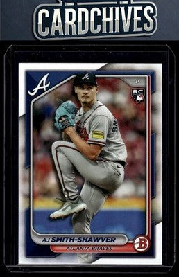 AJ Smith-Shawver 2024 Bowman #63 Rookie RC