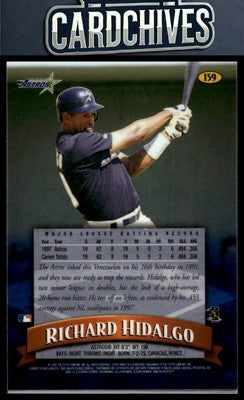 Richard Hidalgo 1998 Finest #159 Refractors
