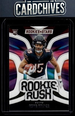 Rome Odunze 2024 Panini Rookies & Stars #RR-ROE Rookie Rush