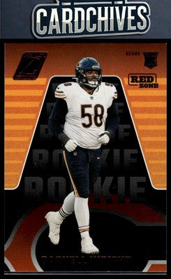 Darnell Wright 2023 Panini Zenith #127 Red Zone Rookie RC