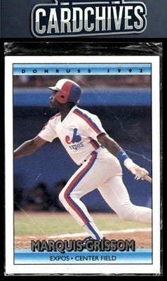 Marquis Grissom 1992 Donruss #137b