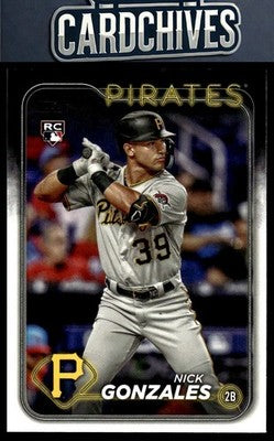 Nick Gonzales 2024 Topps #168 Rookie RC