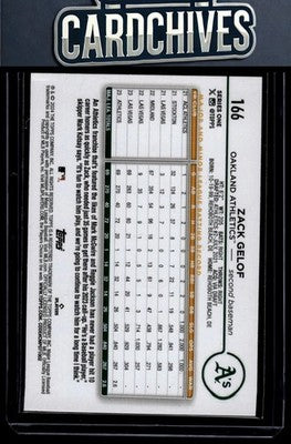 Zack Gelof 2024 Topps #166 Rainbow Foil