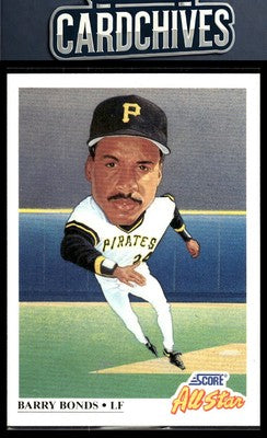 Barry Bonds 1991 Score #668