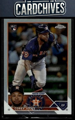 Corey Julks 2023 Topps Chrome Update #USC193 Refractor Rookie RC