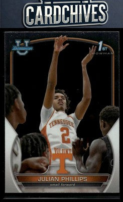 Julian Phillips 2022-23 Bowman University Chrome #46