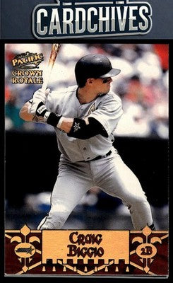 Craig Biggio 1998 Pacific Crown Royale #11 Diamond Knights