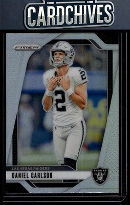 Daniel Carlson 2024 Panini Prizm #153 Silver