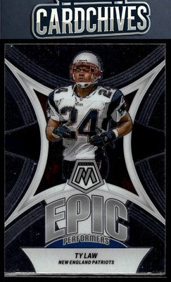 Ty Law 2024 Panini Mosaic #EP-TL Epic Performers