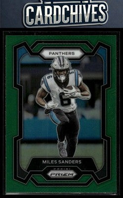Miles Sanders 2023 Panini Prizm #44 Green