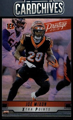 Joe Mixon 2019 Panini Prestige #146 Xtra Points Blue