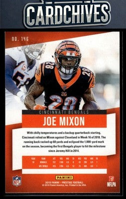 Joe Mixon 2019 Panini Prestige #146 Xtra Points Blue
