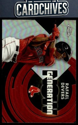 Rafael Devers 2022 Topps Chrome Update #GNC-17 Generation Now Chrome