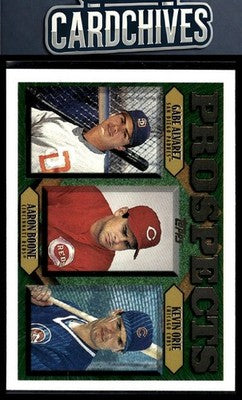 Gabe Alvarez / Aaron Boone / Kevin Orie PROS 1997 Topps #204