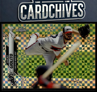 Lucas Giolito 2020 Topps Chrome #46 X-Fractor Refractor