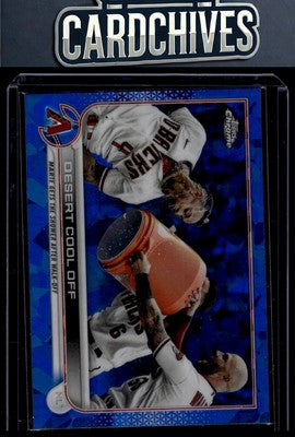 Ketel Marte Christian Walker 2022 Topps Chrome Update Sapphire #US221
