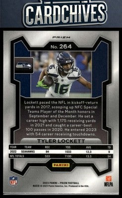 Tyler Lockett 2023 Panini Prizm #264 Silver