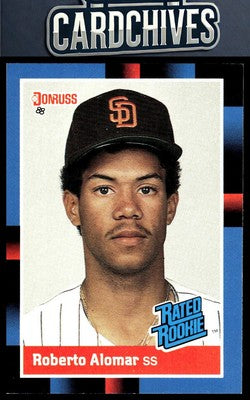 Roberto Alomar 1988 Donruss #34b Rookie RC