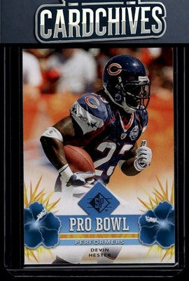 Devin Hester 2008 SP Authentic #PBP-16 Pro Bowl Performers