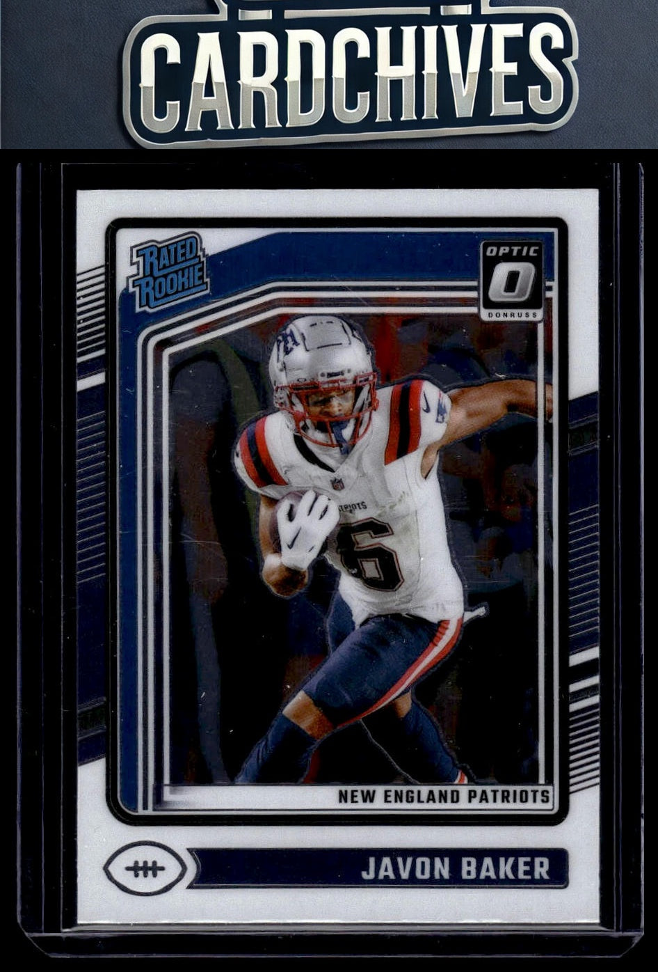 Javon Baker 2024 Donruss Optic #245 Rookie