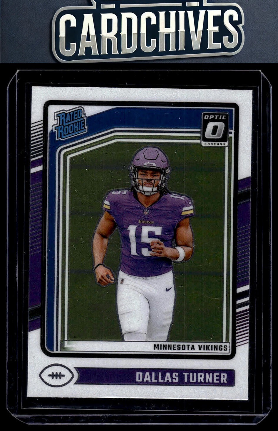 Dallas Turner 2024 Donruss Optic #224 Rookie