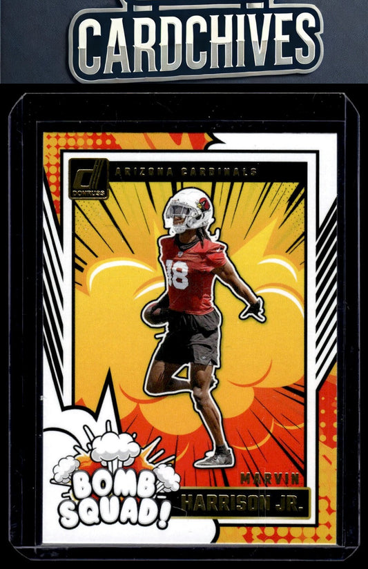 Marvin Harrison Jr. 2024 Donruss #31 Bomb Squad