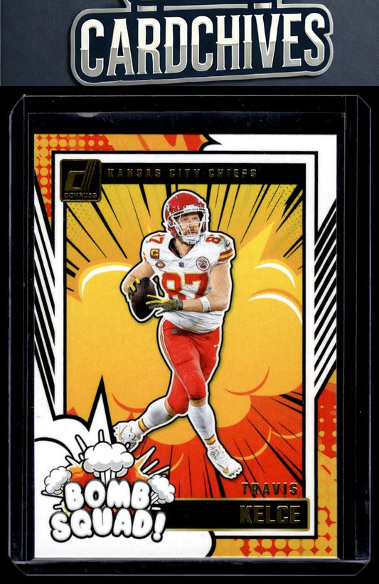 Travis Kelce 2024 Donruss #12 Bomb Squad