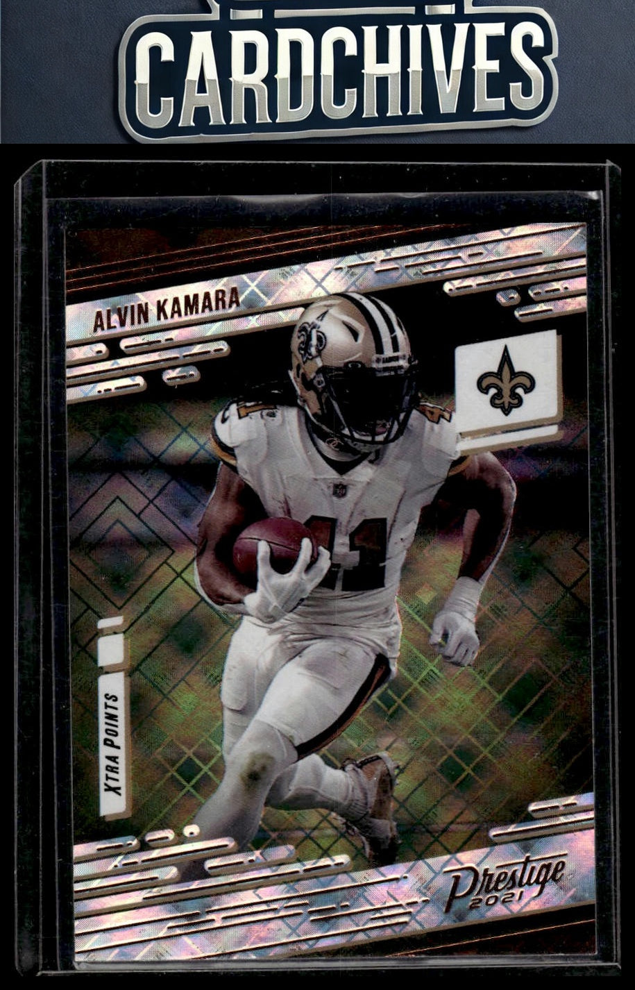 Alvin Kamara 2021 Panini Prestige #135 Xtra Points Diamond