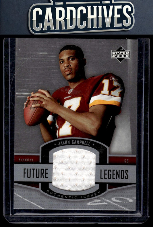Jason Campbell 2005 Upper Deck Legends #FL-JC Future Legends Jersey Memorabilia