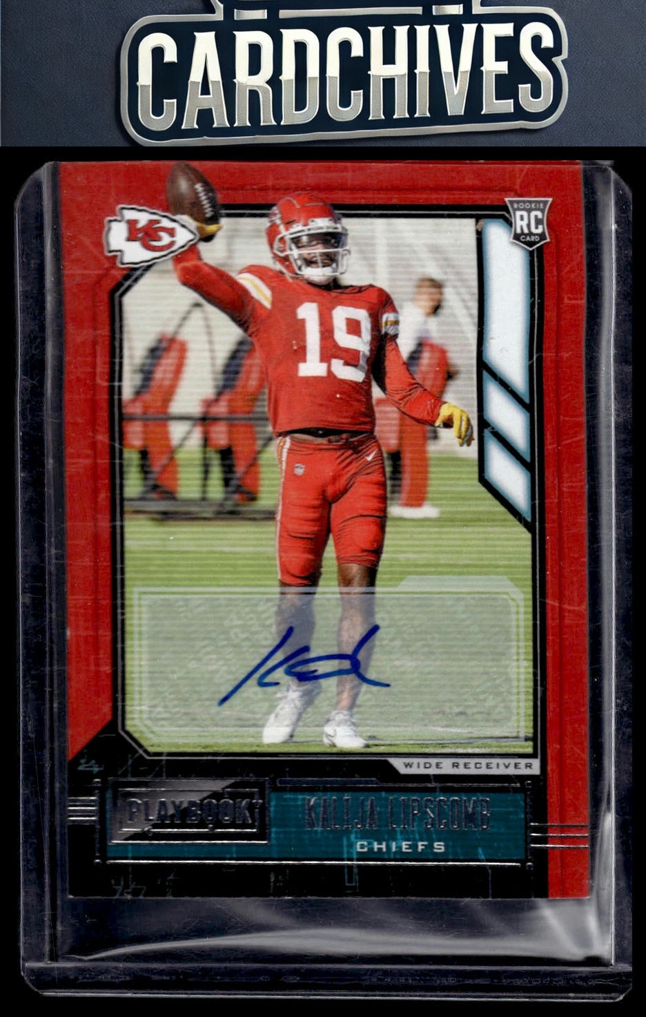 Kalija Lipscomb 2020 Panini Playbook #169 Rookies Signatures Rookie Auto RC,AU