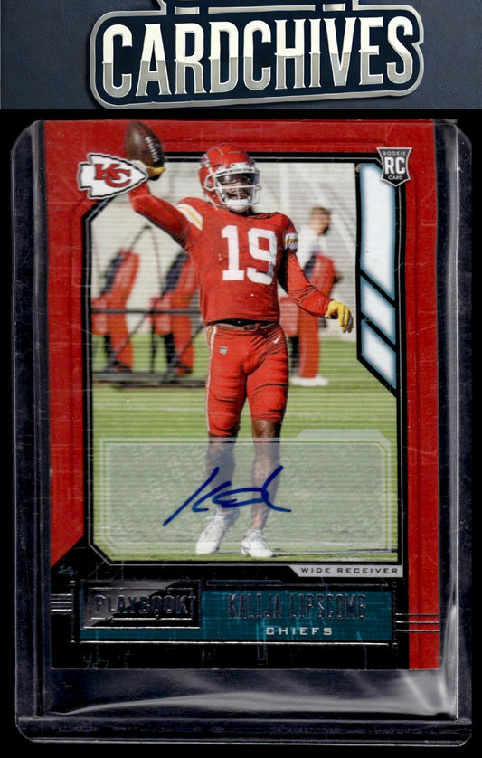 Kalija Lipscomb 2020 Panini Playbook #169 Rookies Signatures Rookie Auto RC,AU